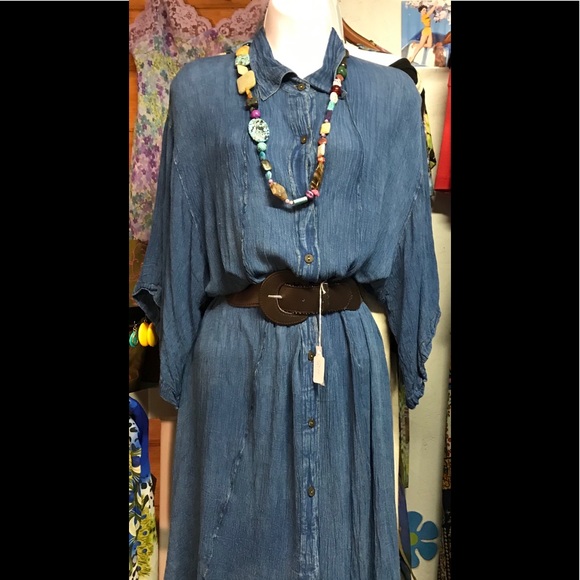 NWT.  S/M Sacred Threads Tunic.   220294.  LG/CL/GR01 - Picture 2 of 2